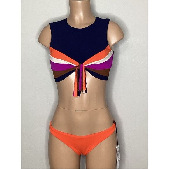 New. Robin Piccone bikini set. M-top/S-bottom. Retails $168 - Picture 2 of 10